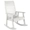 Highwood Usa Weatherly Rocking Chair Outdoor Furniture for Patio, Backyard, Garden AD-RKCH2-WHE - alternate 1